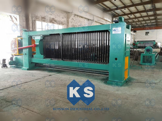 1.8mm Fencing Gabion Mesh Machine Line With Wire Tension Device