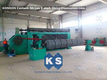 High Speed Automated Gabion Machine Hexagonal Wire Mesh Production Line 4300mm
