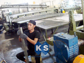 ปกป้องตาข่าย Gabion Machine ความต้านทานการกัดกร่อนการก่อสร้างง่าย ๆ